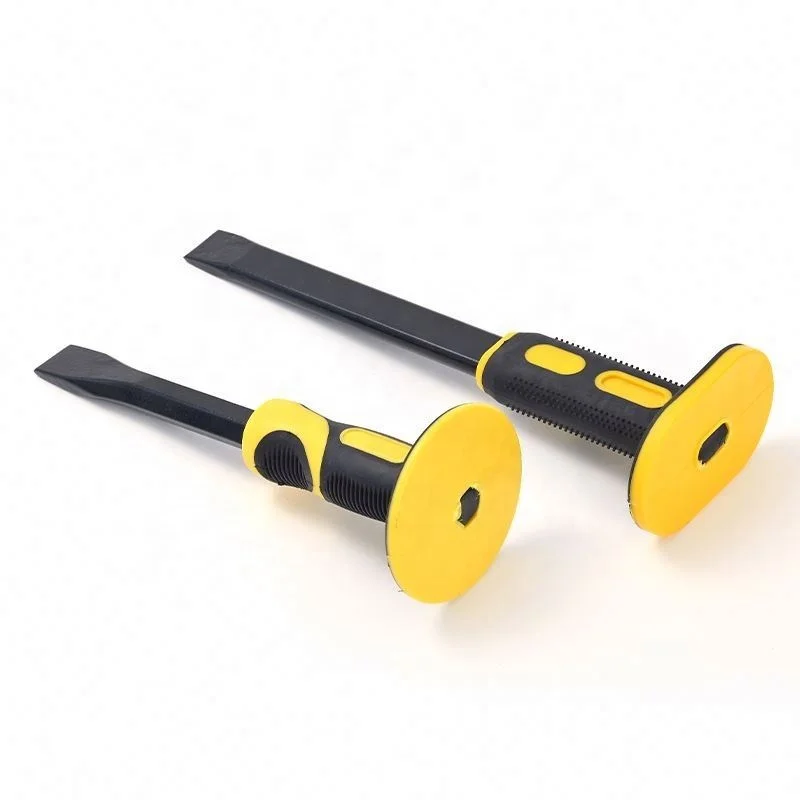 Industrial grade flat chisel steel Flat  Alloy Chrome vanadium steel  tool Cement masonry chisel Black flat chisel
