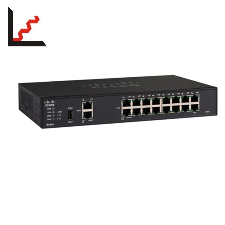 CIS CO RV345-K9-CN GIGABIT dual Wan/16lan multi-purpose enterprise-class fine-core cable router