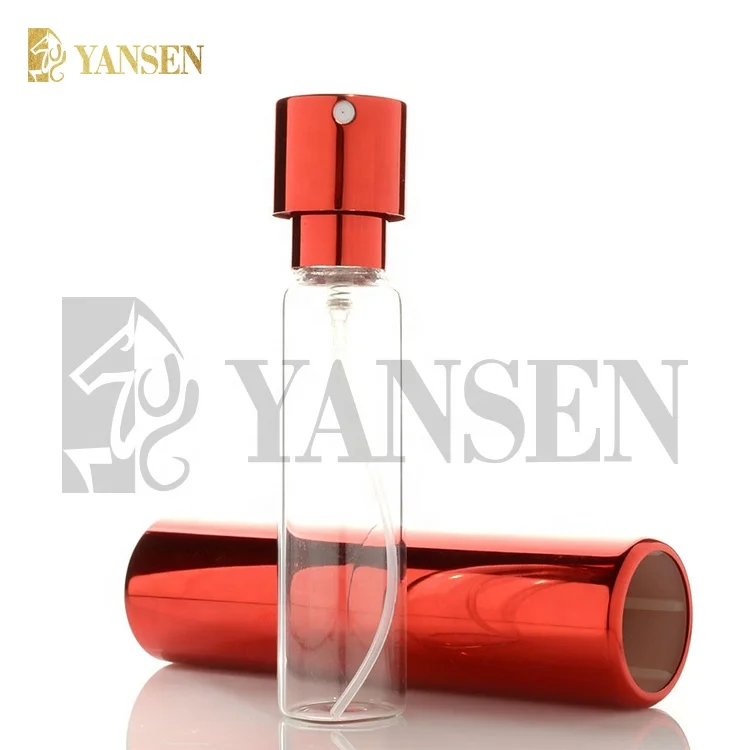 YANSEN 10ml 15ml 20 ml perfume bottle telescopic rotary compression sub-package small perfume spray bottle empty glass bottle