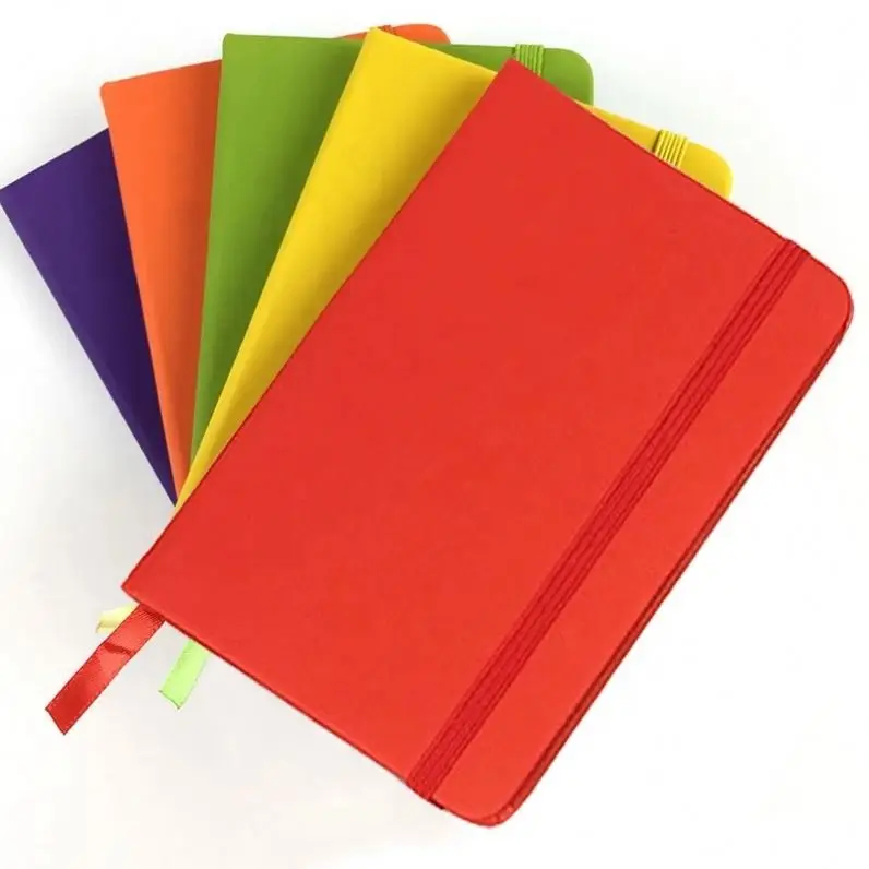 Hot Sale 2021 Custom Manufacturer Planners And Notebooks Stationery Business Notepad Colorful Pu Leather Notebook