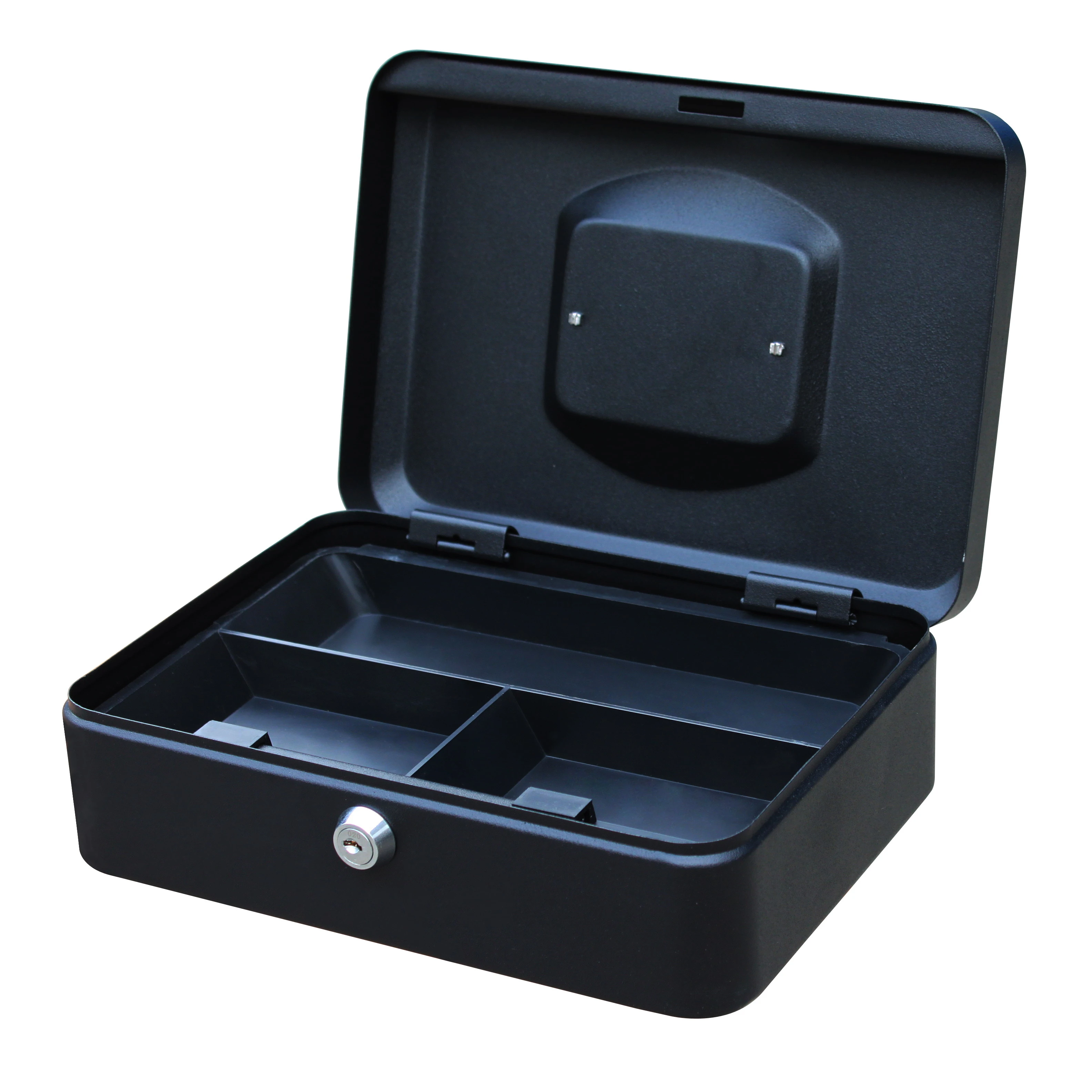 Портативная металлическая Высококачественная коробка для хранения денег с цилиндрическим