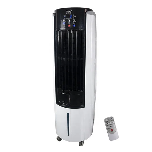 Free Install Mobile Electric 45L Water tank AC Evaporative air Cooler Fan with Remote Control