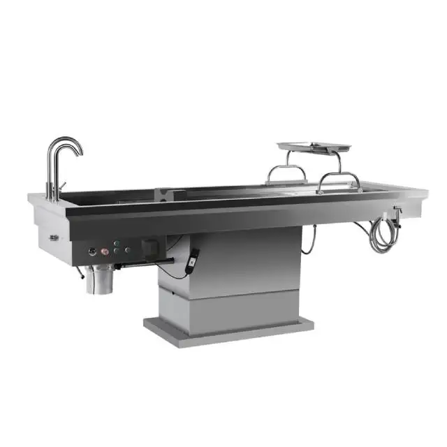 High quality new design operating table medical device elevating autopsy tables dissection table