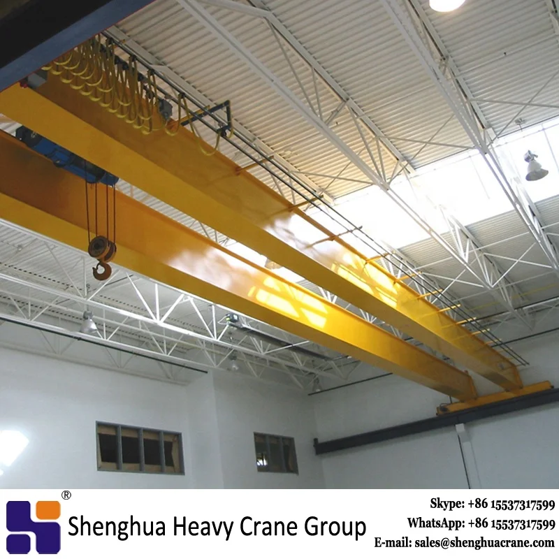 European Type Overhead Traveling Crane 15 ton Double Girder Bridge Overhead Crane Price