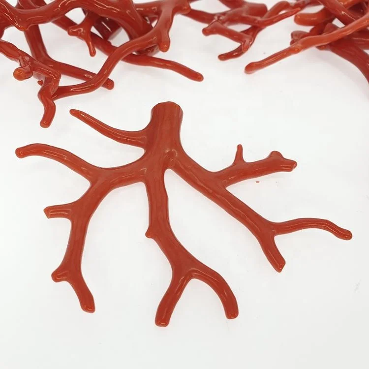 RED ITALIAN CORAL BRANCHES MD SIZE