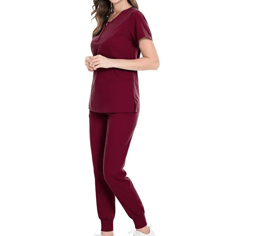 Top quality scrub suits for doctors and nurse super comfortable nursing suit medical scrub set
