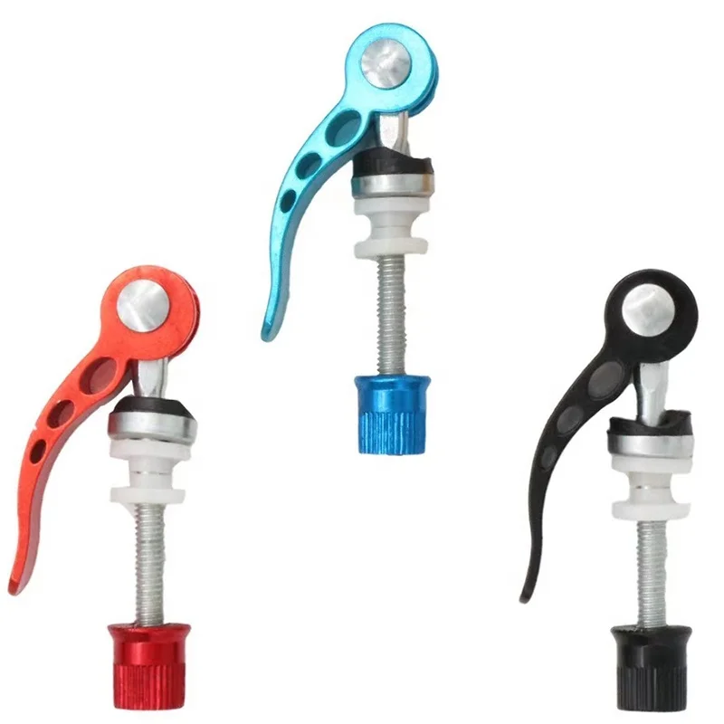 Bike Fork Mount C Clamps Bike Rack Mount Clamp for Bicycle Front and Rear Skewers Quick Release Clip Bolt Lever for Road Bike