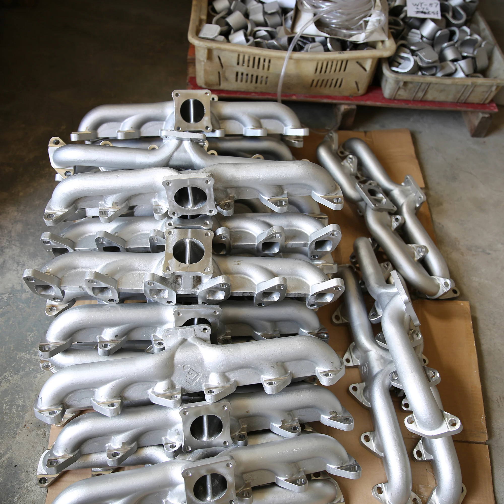 SPT cast iron Automobile car engine exhaust manifold precision LOST WEX casting services