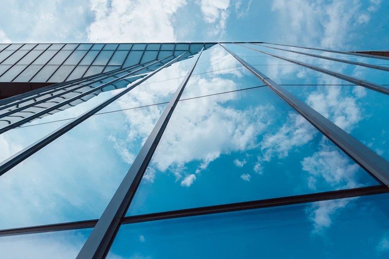 Aluminum Alloy Energy Saving Soundproof Low-e Glass Curtain Wall