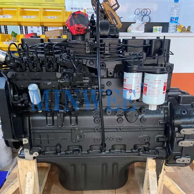Cummins engine assembly 6BT5.9 diesel engine 6bt 6bt engine assembly 6BT5.9 -CL50 construction machinery parts for PC220-7