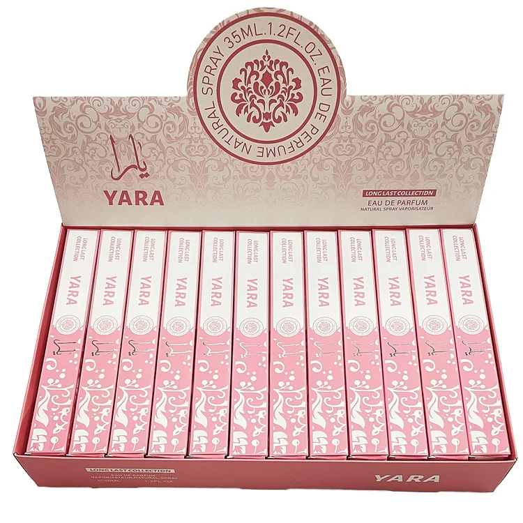 woman and man pocket spray arabic perfume travel size set portable wholesale sample perfume 35ML