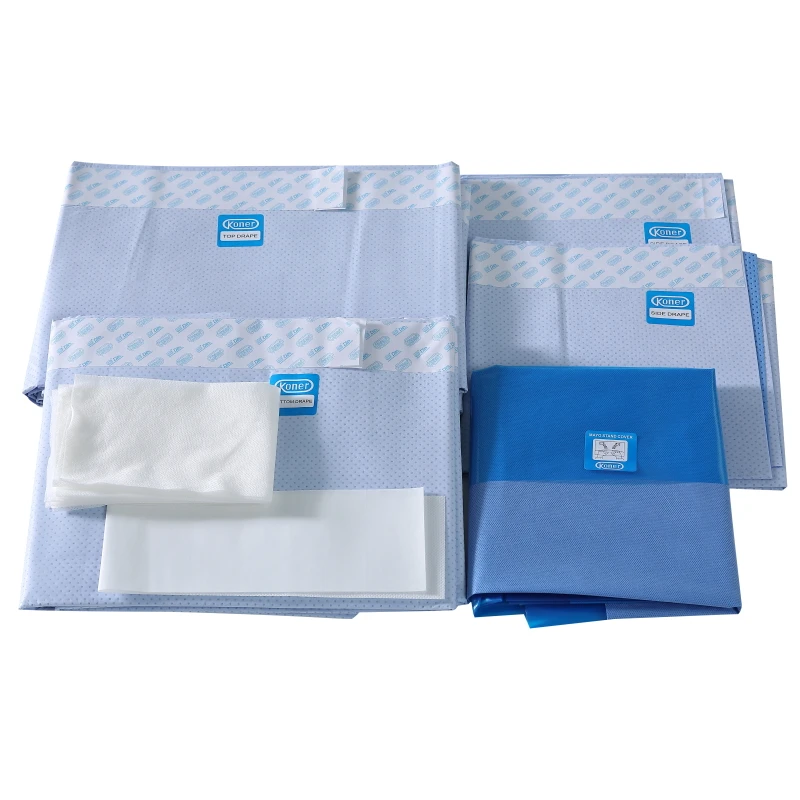 Disposable Sterile General Universal Surgical Pack Drape Set for Medical