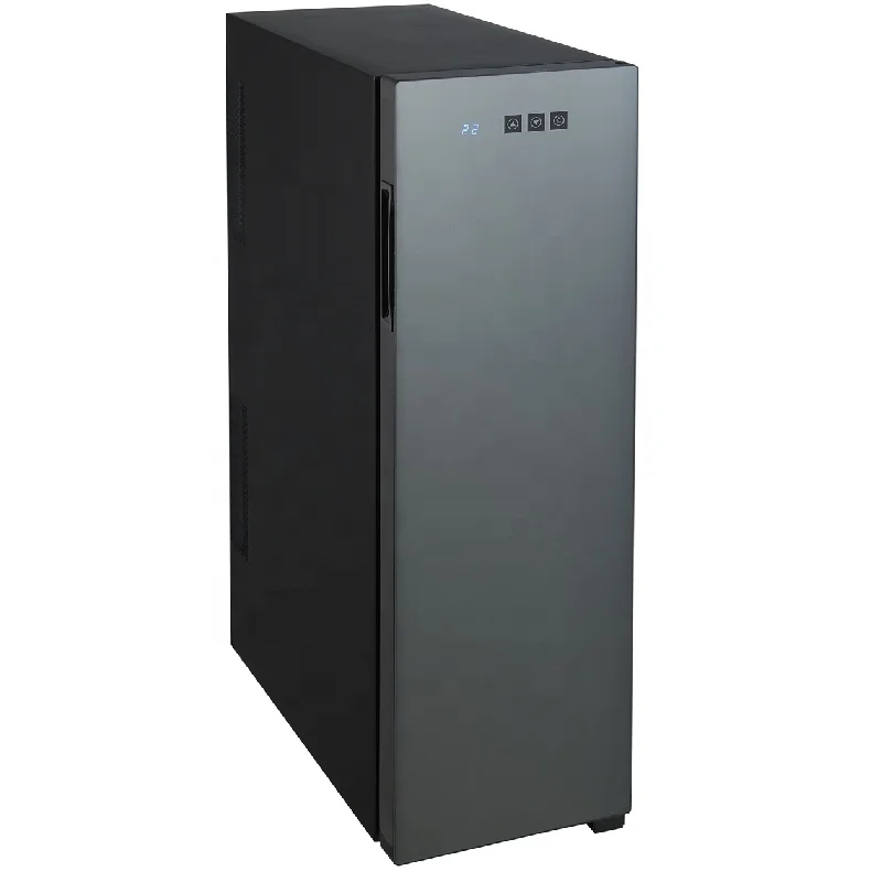 Luxury Wine Cooler Fridge for Home Use Mirror Glass Door No Door Trims Touchscreen Digital Control Display JC-45APMXW 110.220