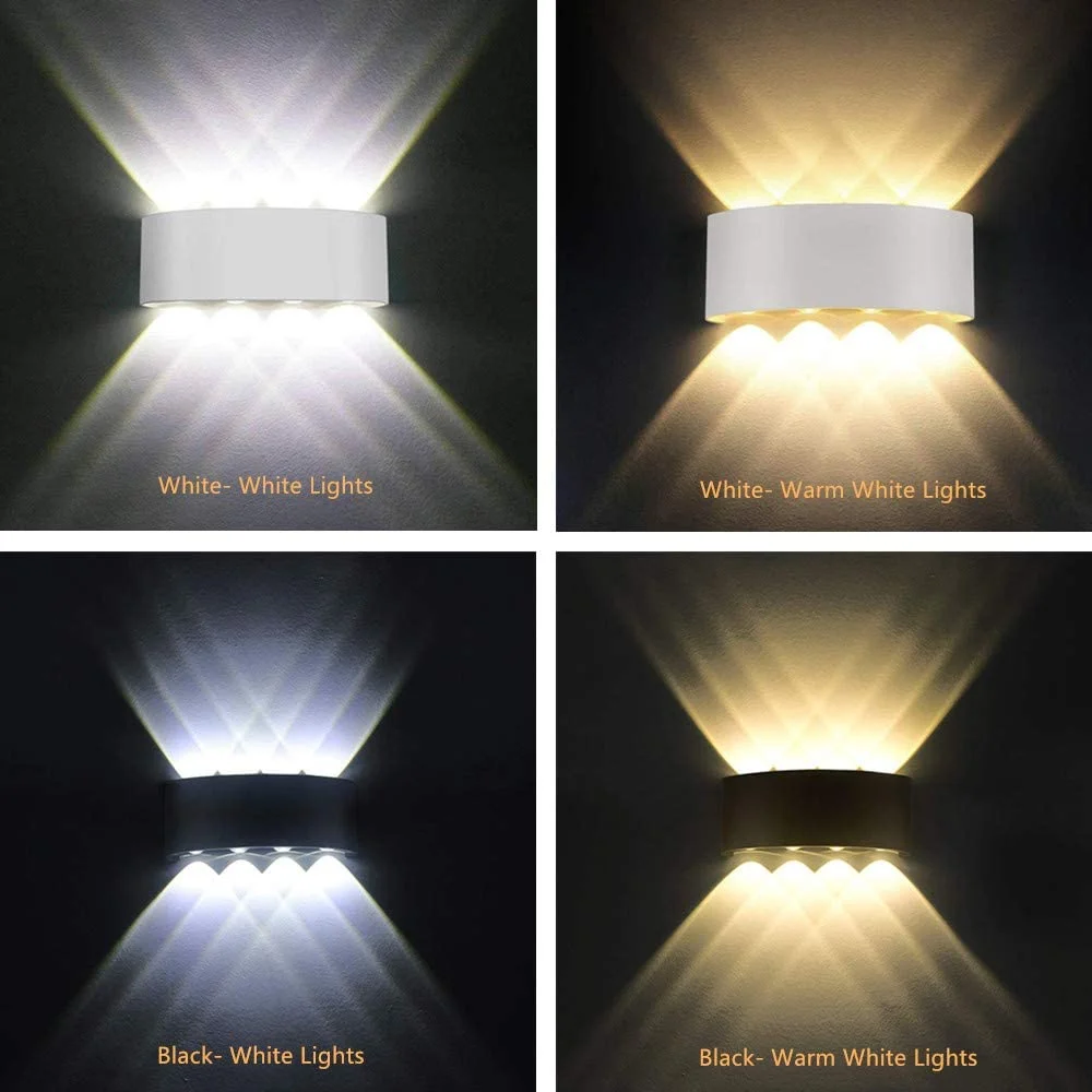 Plastic Material Cheap Price High Quality Outdoor Waterproof Outdoor LED Wall Lamp