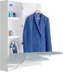 Настенный шкаф для гладильной доски организованная жизнь