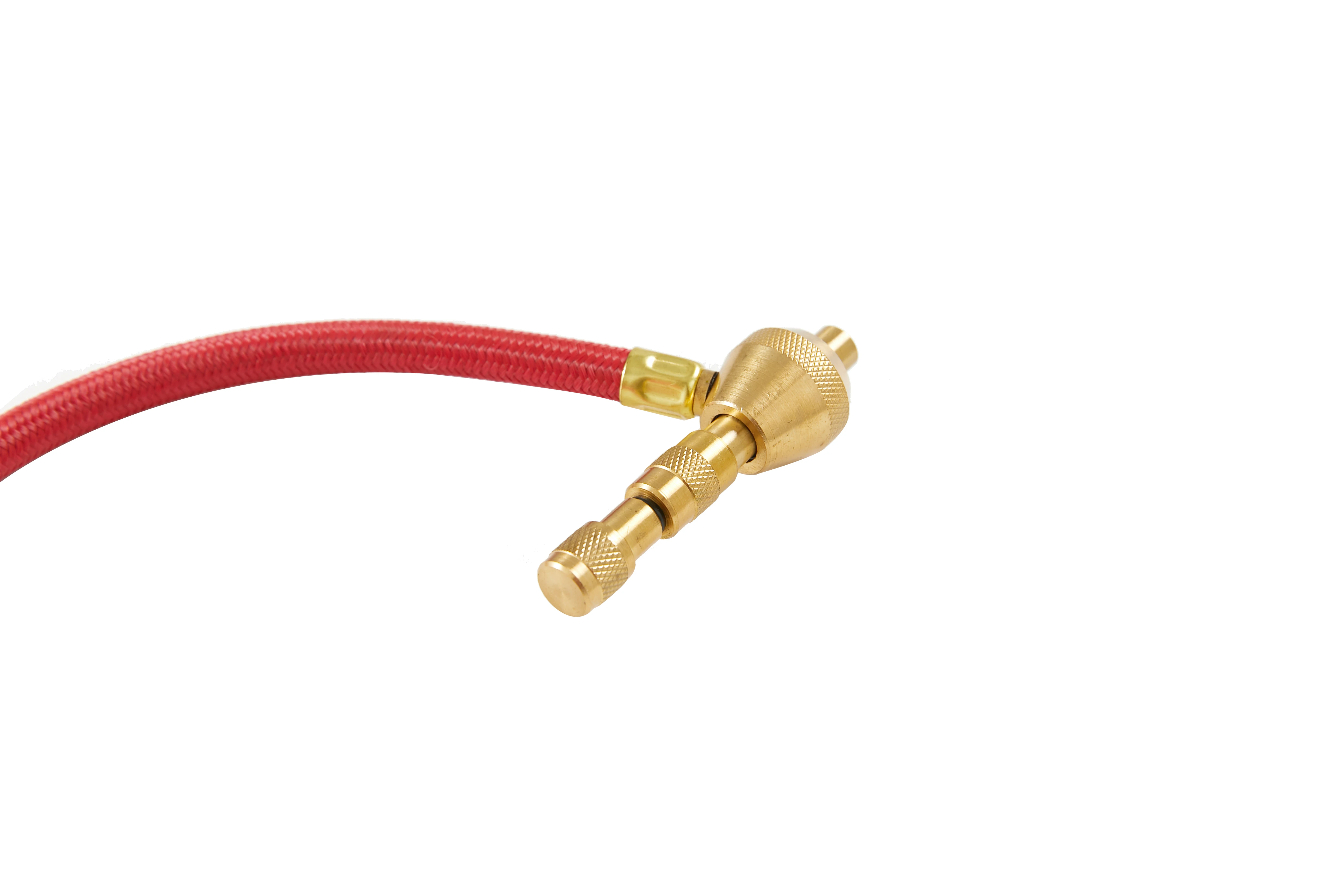 Heavy Duty Tire Pressure Gauge With a Brass Chuck With Rapid Deflate Function