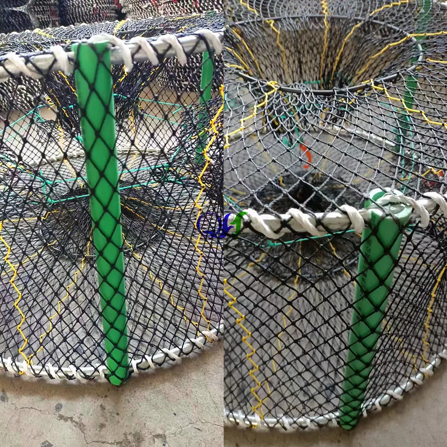 heavy duty Crab Traps with 3 Entrances Fishing Tool-Fishing galvanized wire  Crab Pots