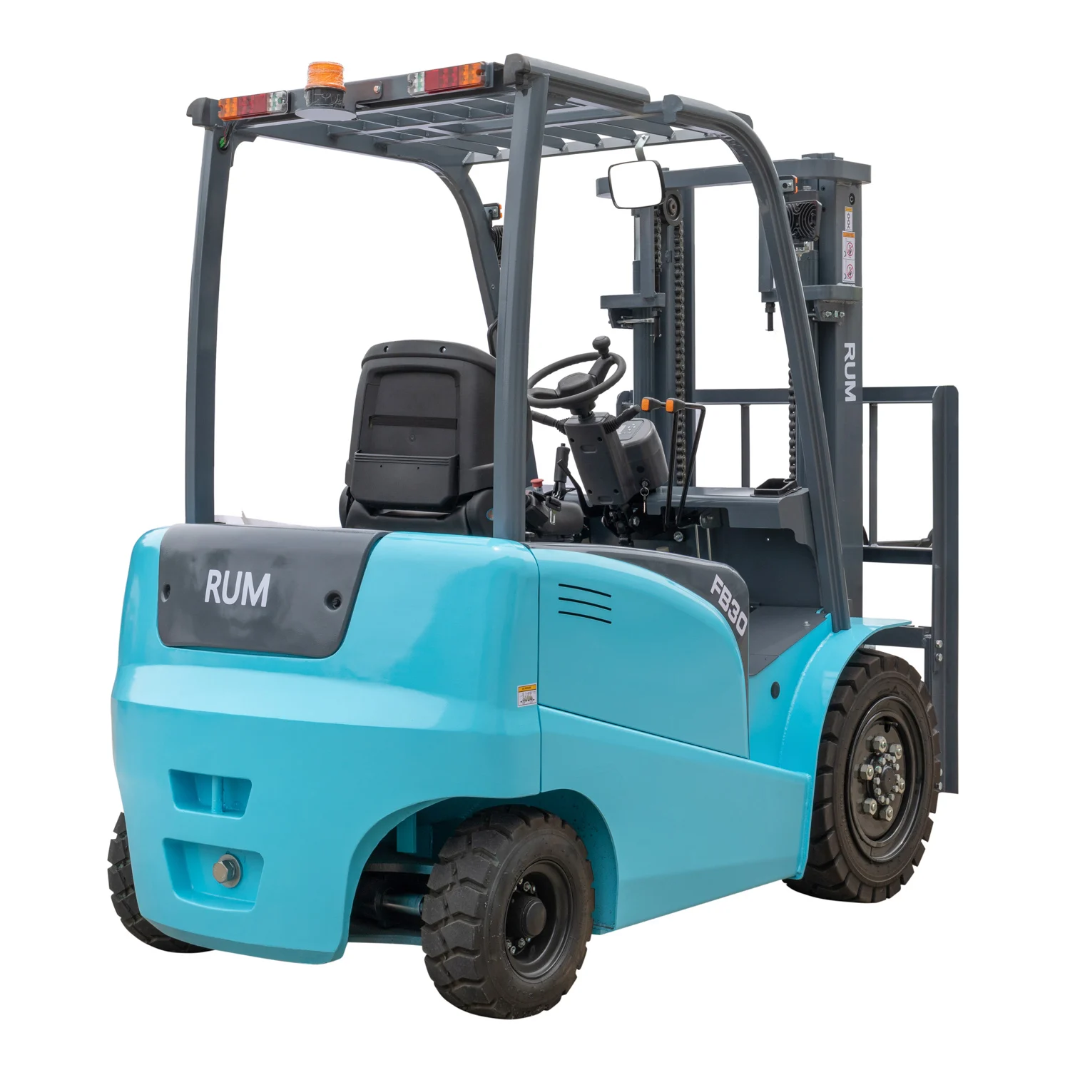 China Manufacturer 2.5/3t/Ton 2500kg 3000kg with Side Shift and Solid Tyres Counterbalance Mini Electric Forklift Price for New