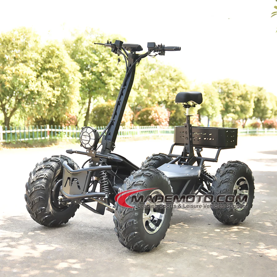 Automatic 4wd Atv 8000W Electric ATV Quad Bike Electric Start Moto Atv 4x4 Adult Off Road Atvs