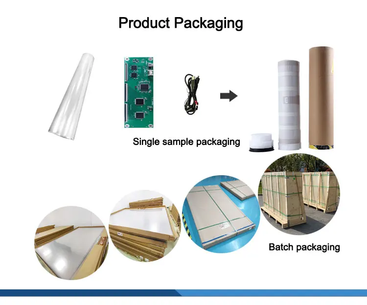 XTB-98Inch Customize Size Multi Touch Foil  interactive transparent touch sensor For Touch Table/LED TV/Projector Touch Screen