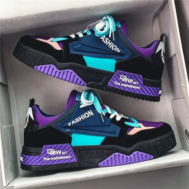Mens Shoes 2024 New Foreign Trade Special Funds Leisure Sports Shoes Thick Sole Height Increasing Leather Surface  Board Shoes