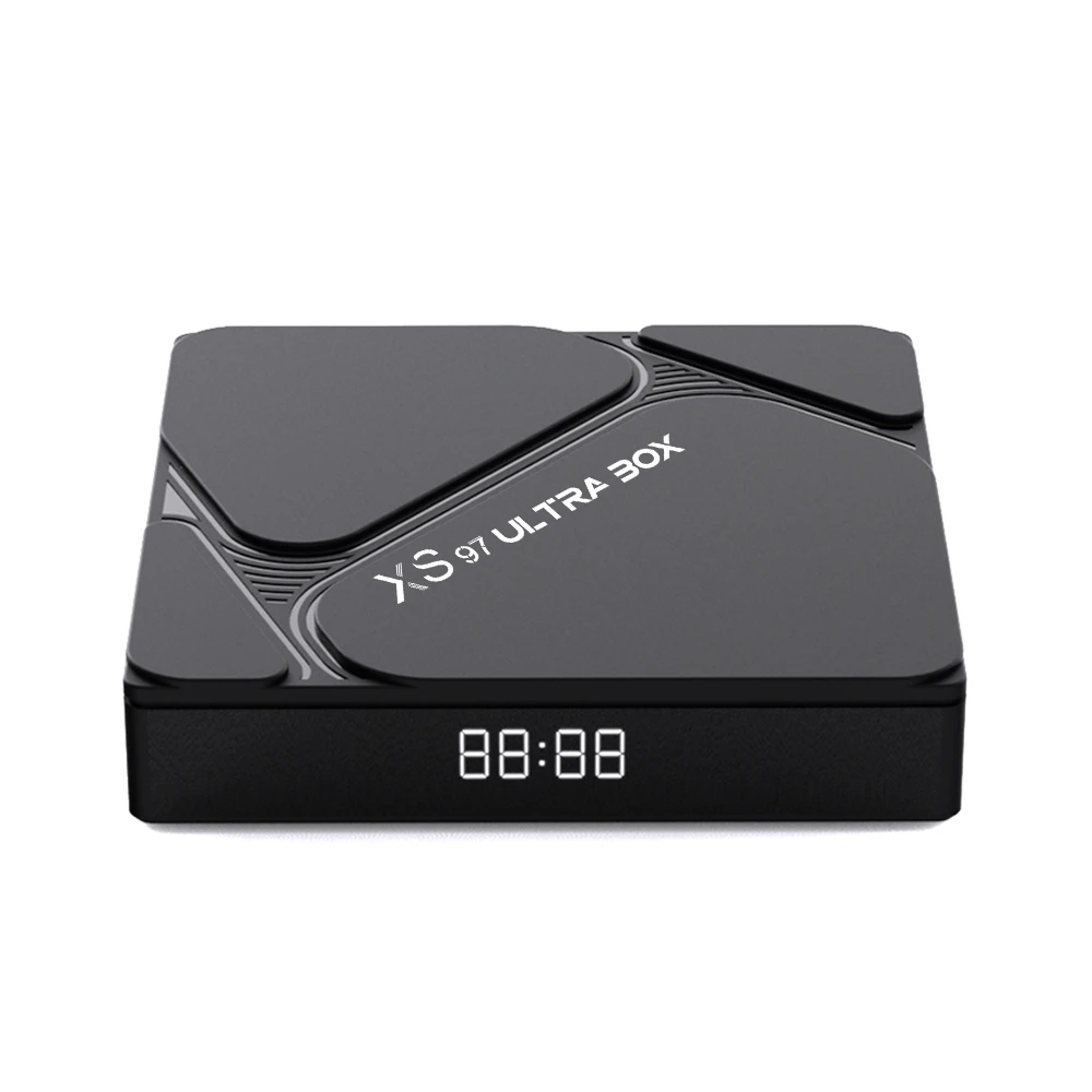Popular Products XS97 Ultra TV BOX Amlogic W2 2.4+5G WIFI 4+32GB tv box android 11.0 With most popular