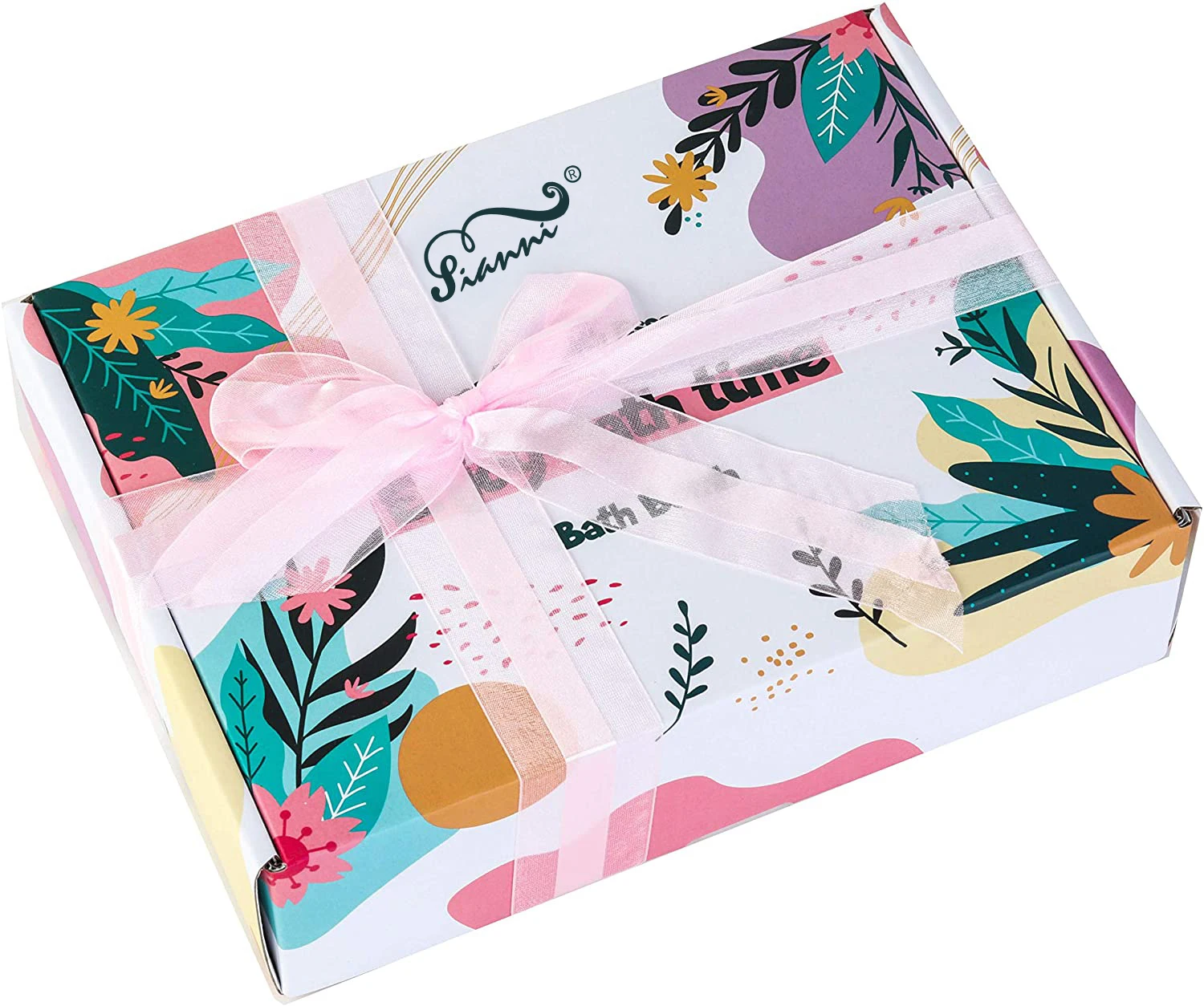 Processed explosive salt dried flower explosive salt ball bath salt mixed color bath bombs.