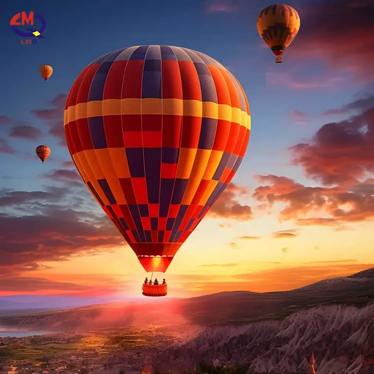 New Design Advertising Large Ground Balloon Outdoor Custom Logo Inflatable Colorful Hot Air Balloon For Sale