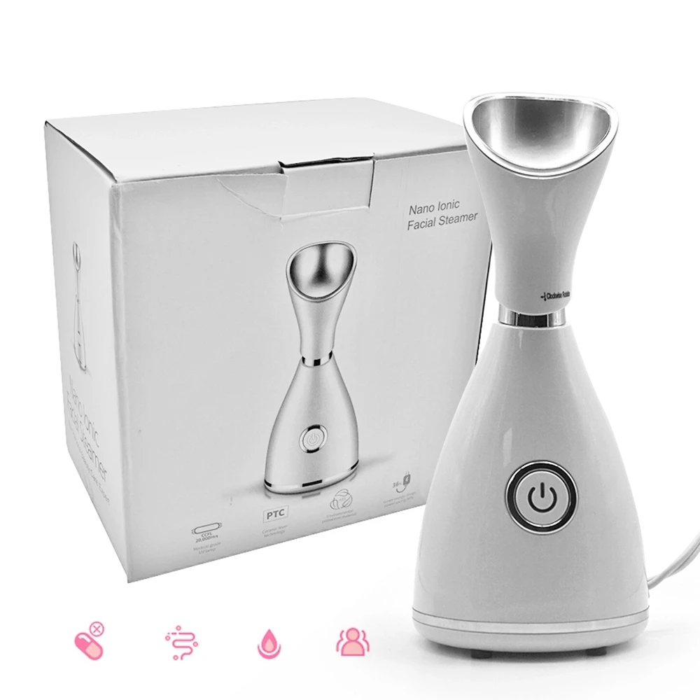 
Home use electric professional vapozone cheap facial steamer Facial Sauna steam inhaler open pores remove dirty 
