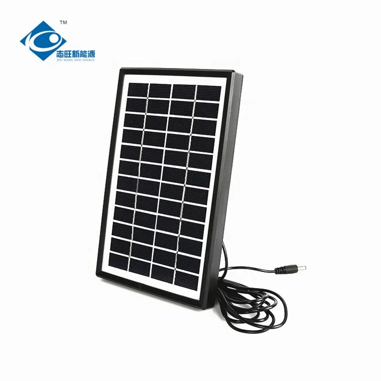 9V Solar Power System Charger ZW-3W-9V Popular Mini Portable Solar Panel 3W Glass Laminated Solar Panel