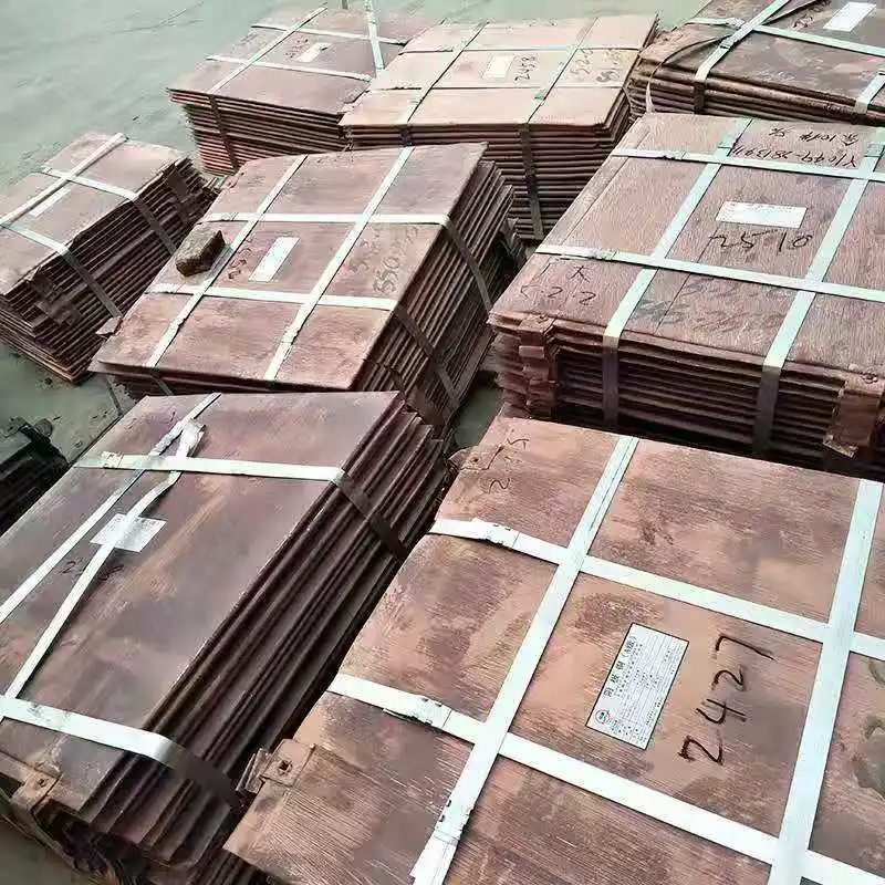 High Quality 99.999% Copper Cathode Pure Copper Sheet/plate 0.3mm-5 Mm Thickness Customized