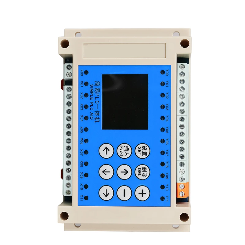 OSM PLC 8-в 8-вывод релейный выход 2 канальный импульсный выход все-в-одном POS машина легко программируется PLC контроллер для мотор сервопривода