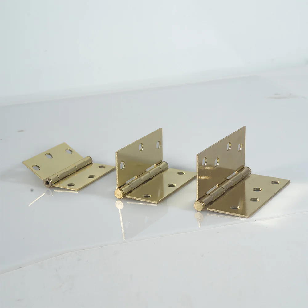 Door And Window Hinge Heavy Duty Flag Hinge Iron Brass Color Hinge