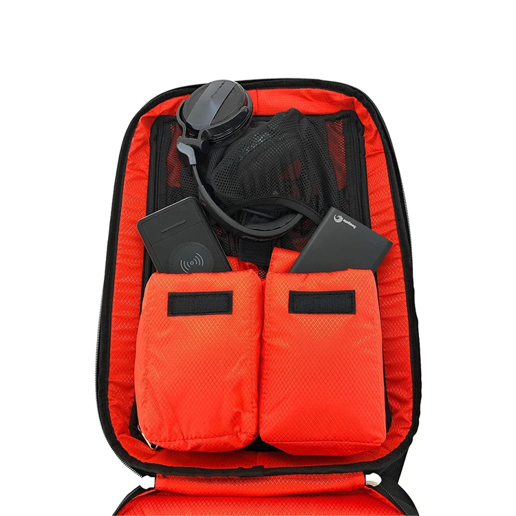 Multi-functional Black EVA Waterproof 180 Degrees Open dj Controller Bag Multi-FX Pedals Micro Keyboards