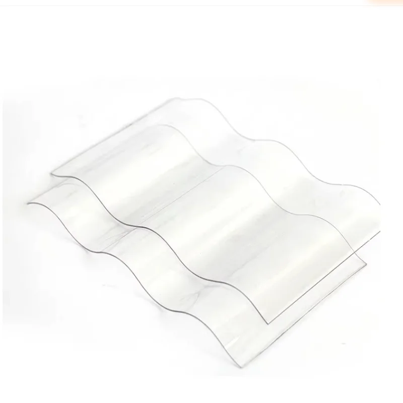 Clear UV Coated Polycarbonate Corrugated Roof Tile Best Choice for Your Building