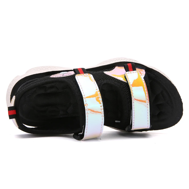 Wholesale kids sandals children casual shoes  boy and girls custom logo new designs PVC open toe sandals for kids