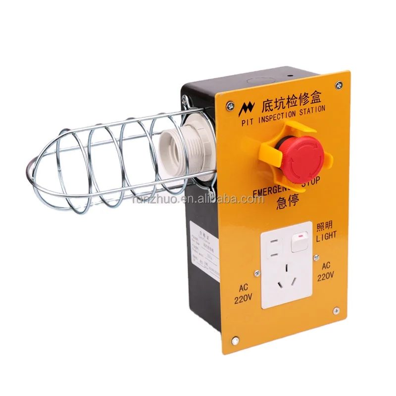 Xiz* O**S Elevator Pit Emergency Stop Inspection Box JX01 Lift Pit Inspection Switch