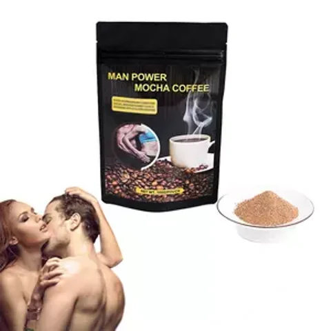 Man Power Coffee with Tongkat Ali Maca 2 in 1 Bag Soluble Powder Energy Drink