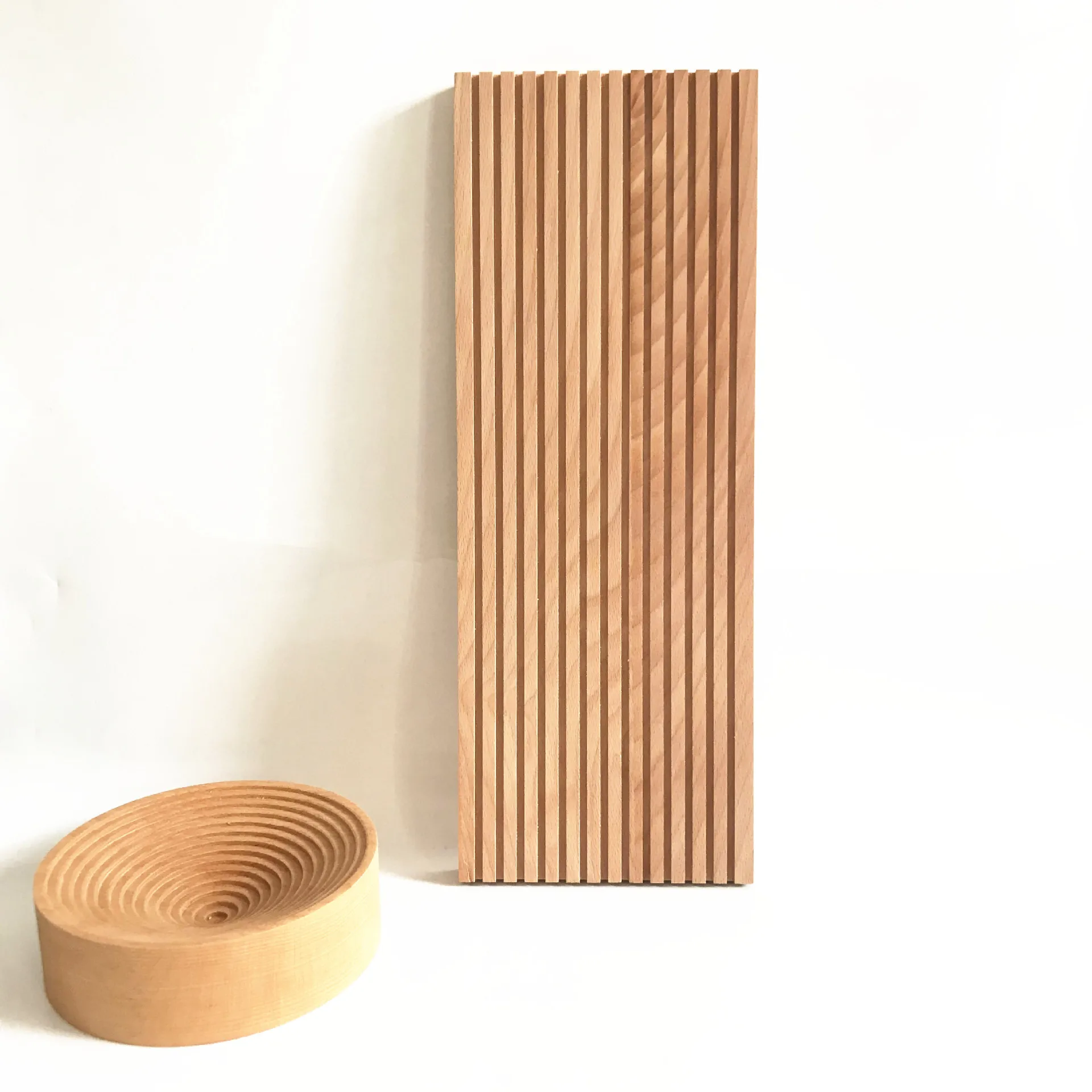 Nordic Geometric Meal Board Beech Bread Board Parcel Shelf Fruit Tray Kitchen Unit Wooden Cutting Board
