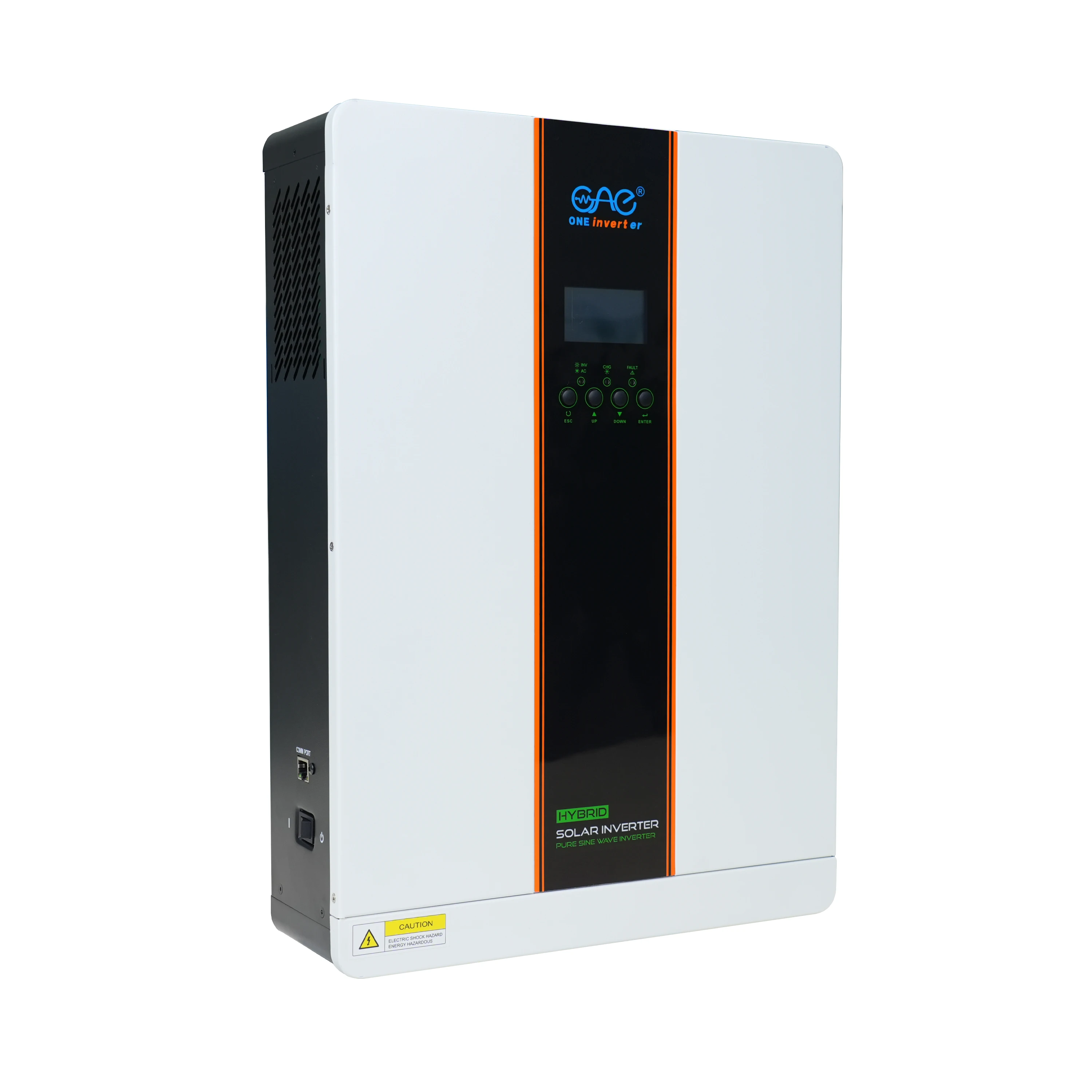 5.5kw 230vac pure sine wave solar inverter pv input range 120vdc -450vdc off grid solar inverter