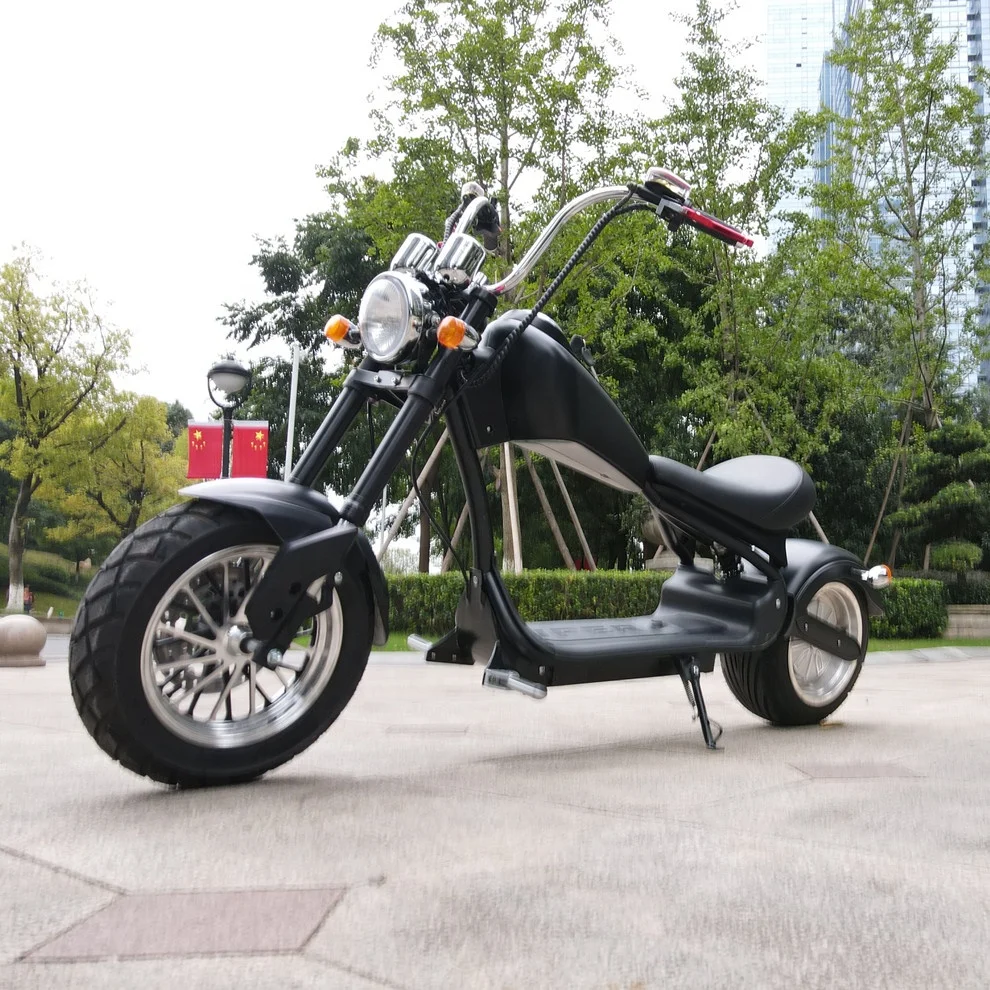 EEC COC 2000W Electric Scooter Citycoco 80KM range citicoco chopper chinese prices