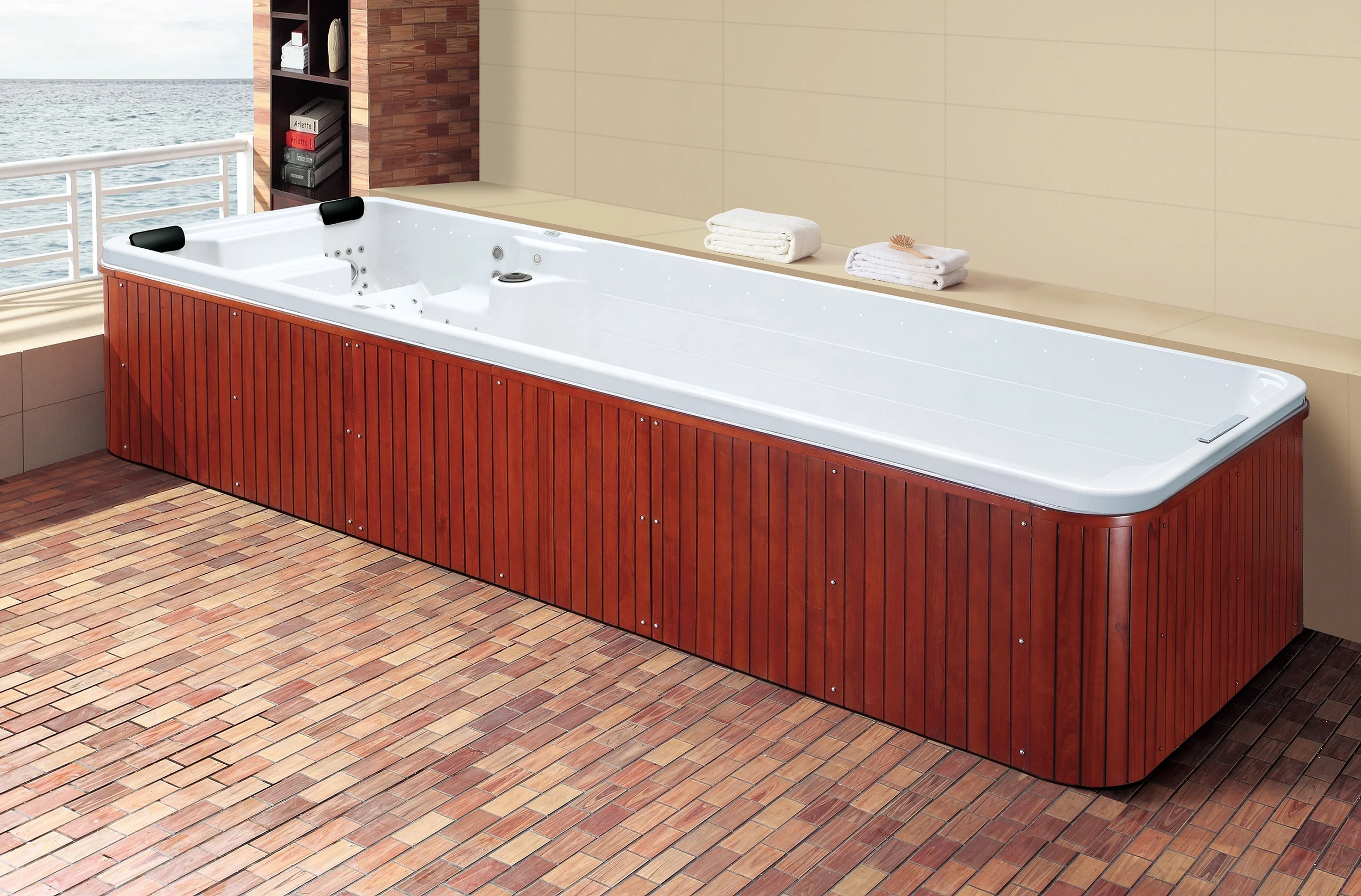 Swimming spa WS-S08B outdoor spa with CE,SAA,ISO