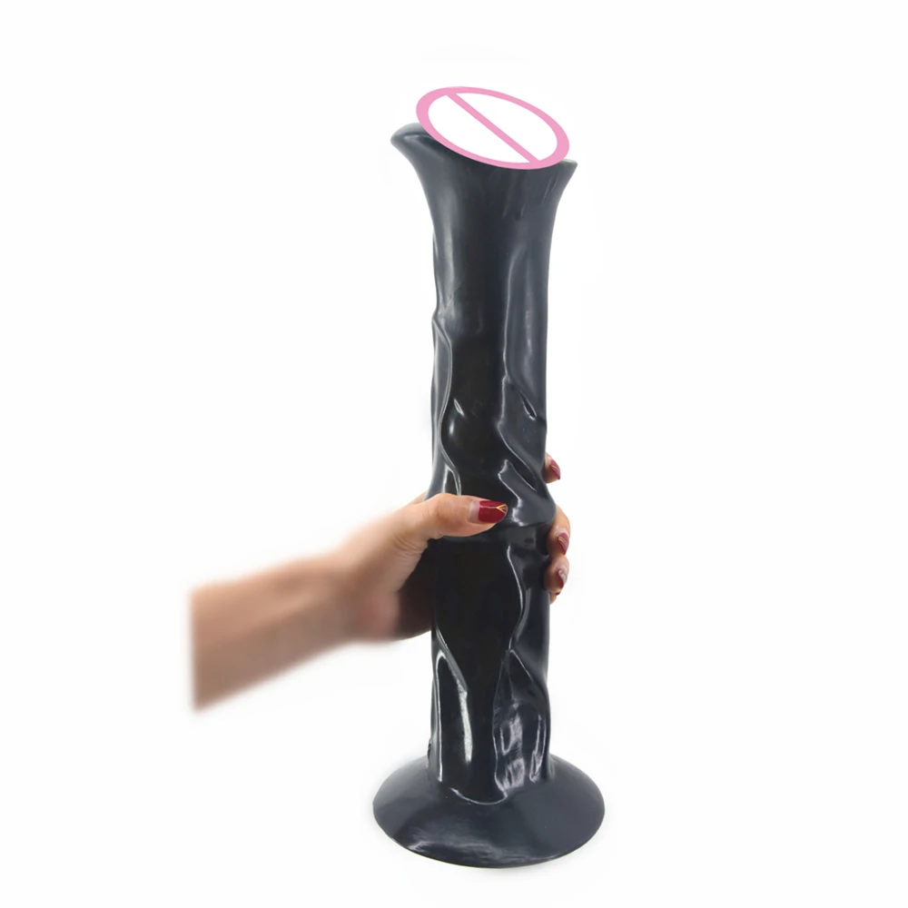 Free Sample Women Toys Sex Adult Huge Animal Dildo with Suction Cup Artificial Penis for Female