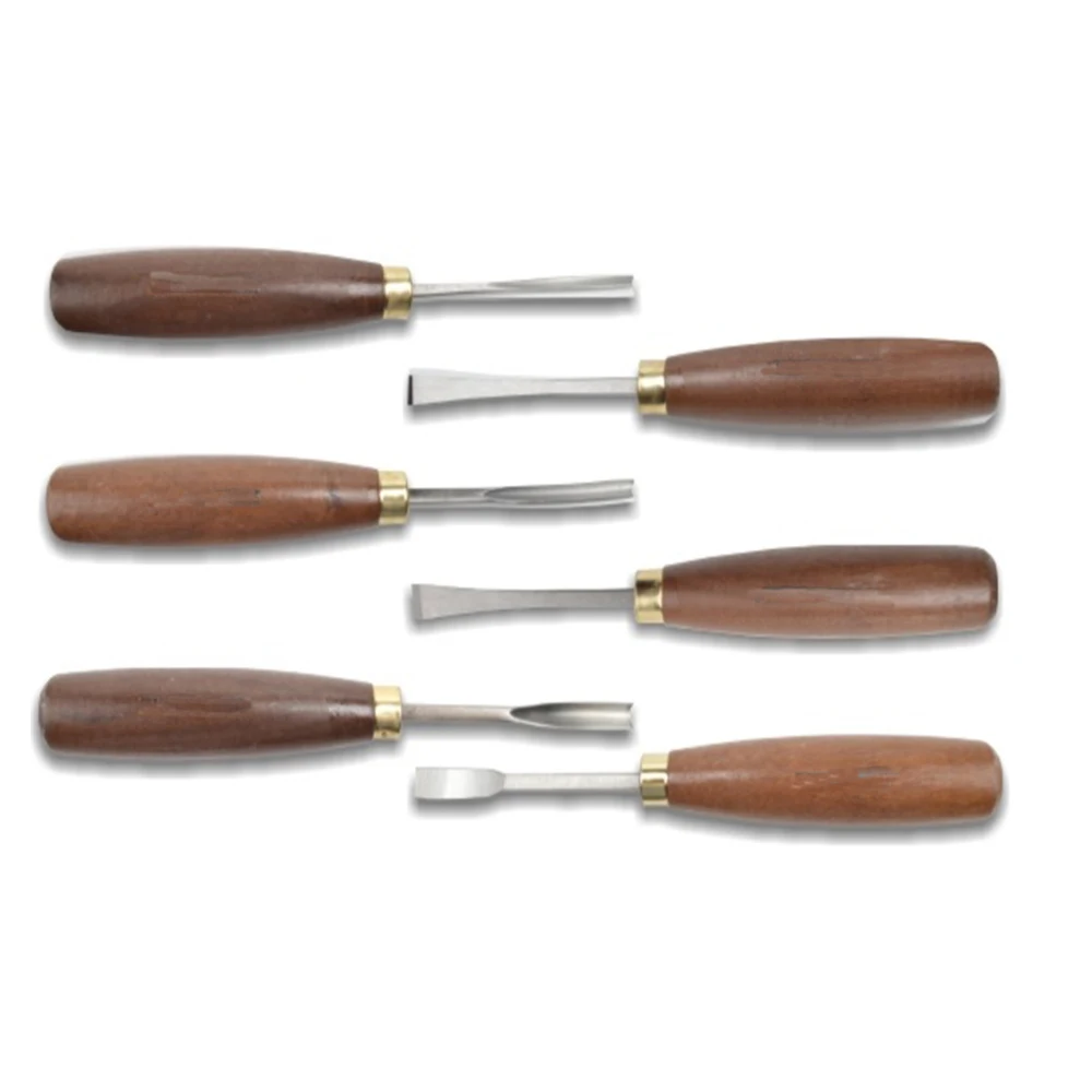Hot selling  6pcs Wood Carving Chisel  set woodworking  chisel