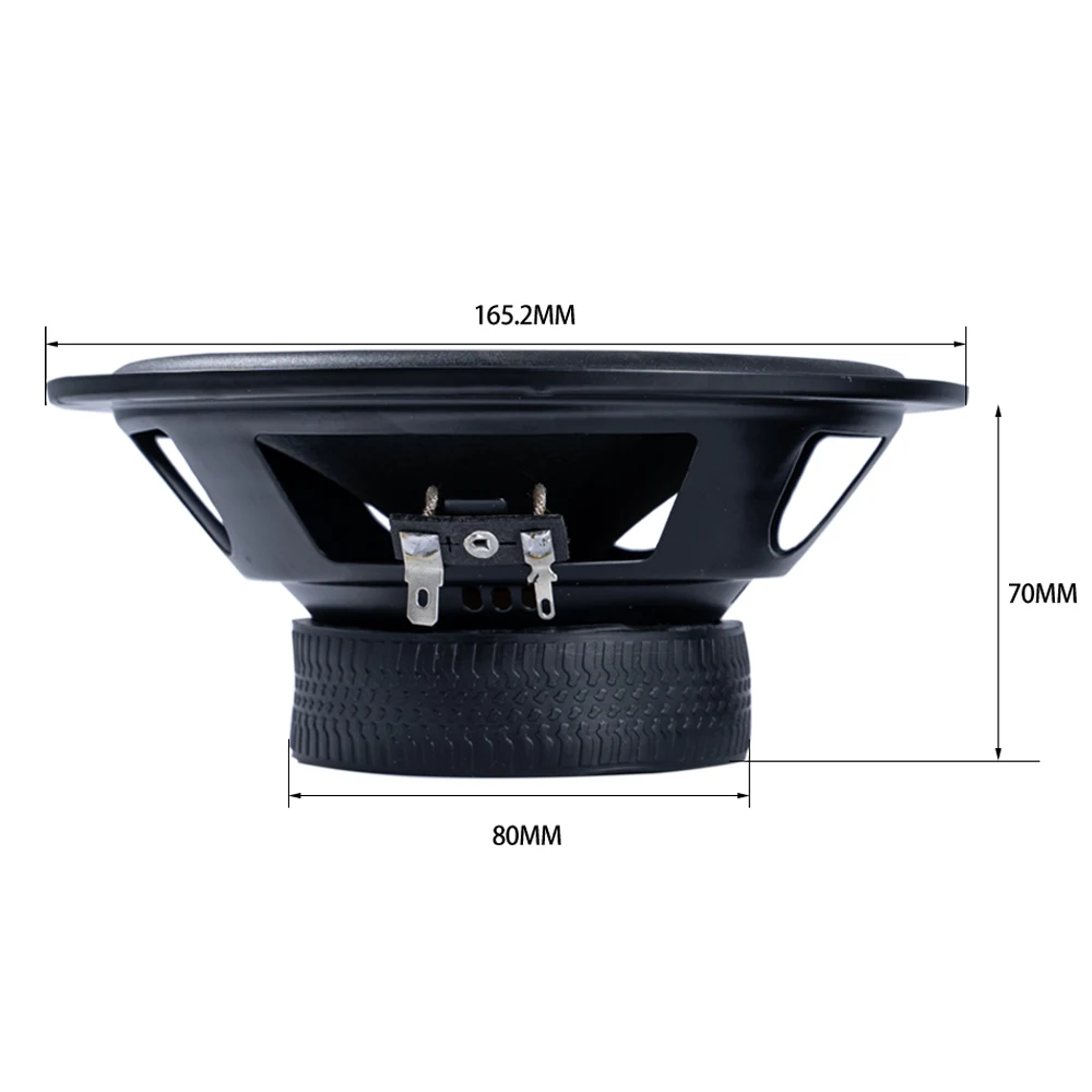 Car horn car audio modification 6.5-inch treble subwoofer car two-way set coaxial