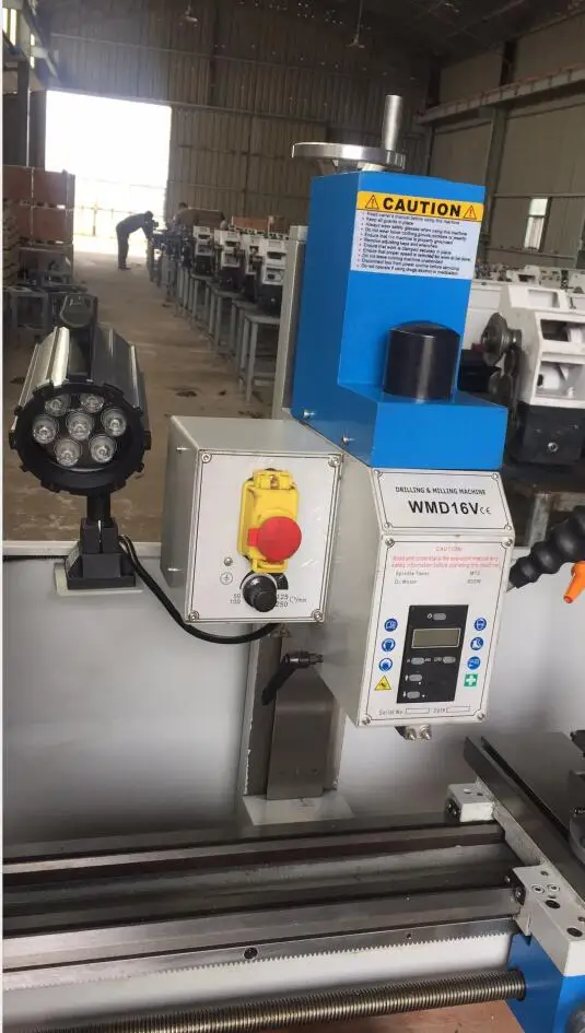 2022 WMTCNC MPV250 Combo Lathe/Drill/Mill Multi-function for Metalworking