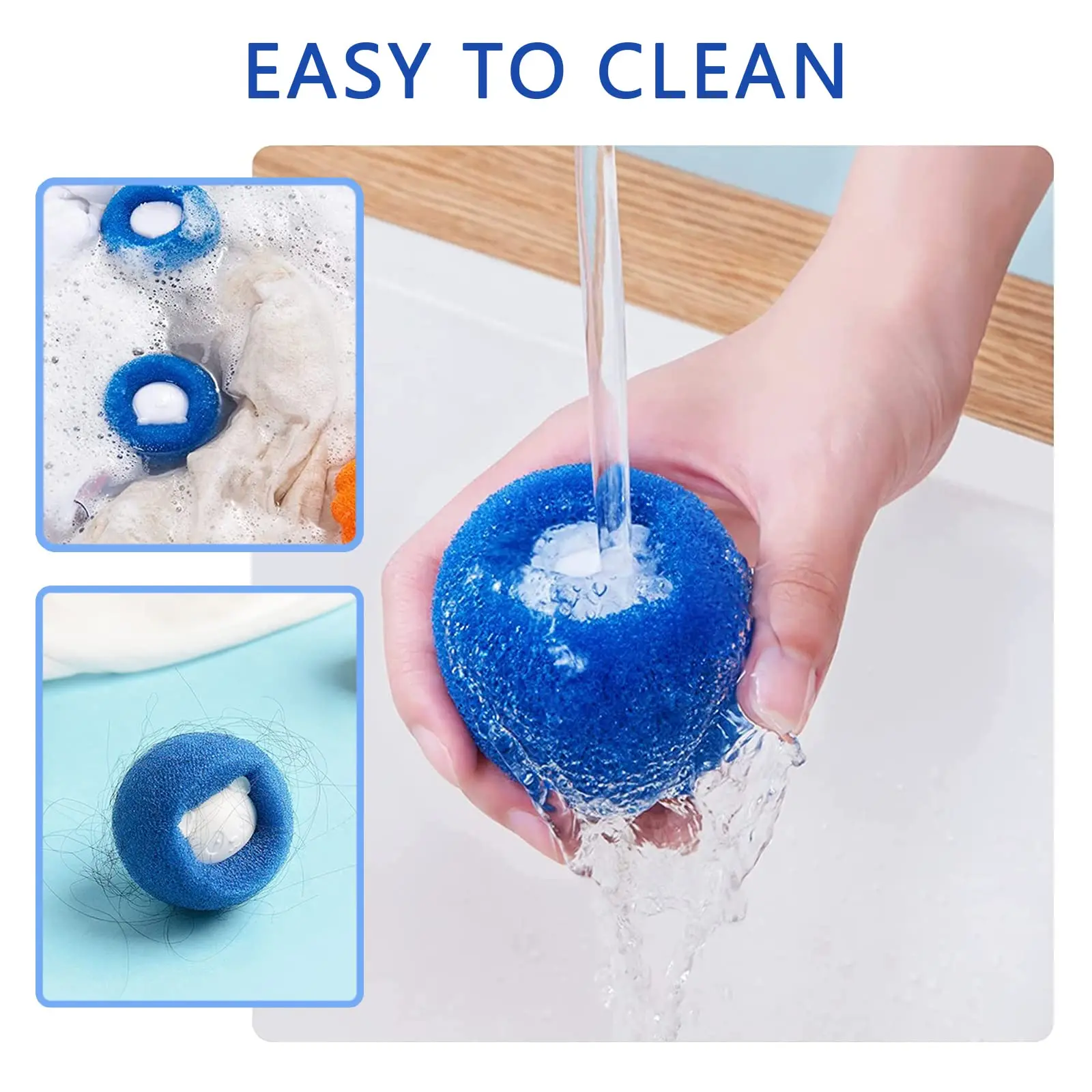 Hair Ball Washing Machine Cleaning Ball Laundry Sponge Sticky Washing Hair Removal Ball for Home Clothes Quilt Cleaning