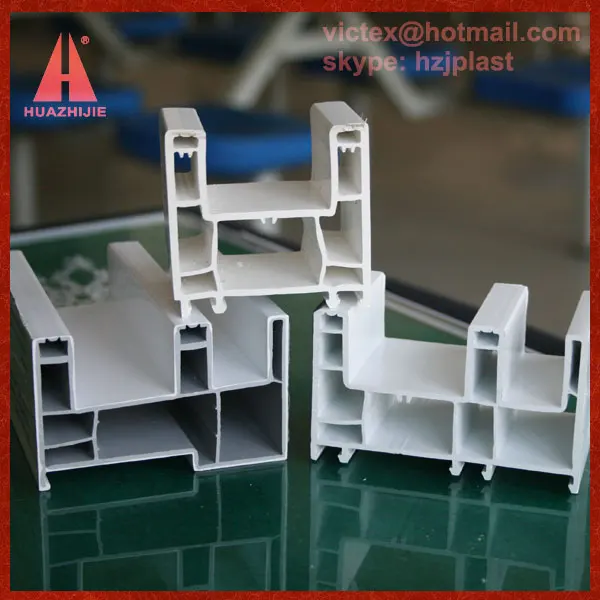 galvanised  steel reinforced plastic  profiles for pvc windows and doors  -Huazhijie VL