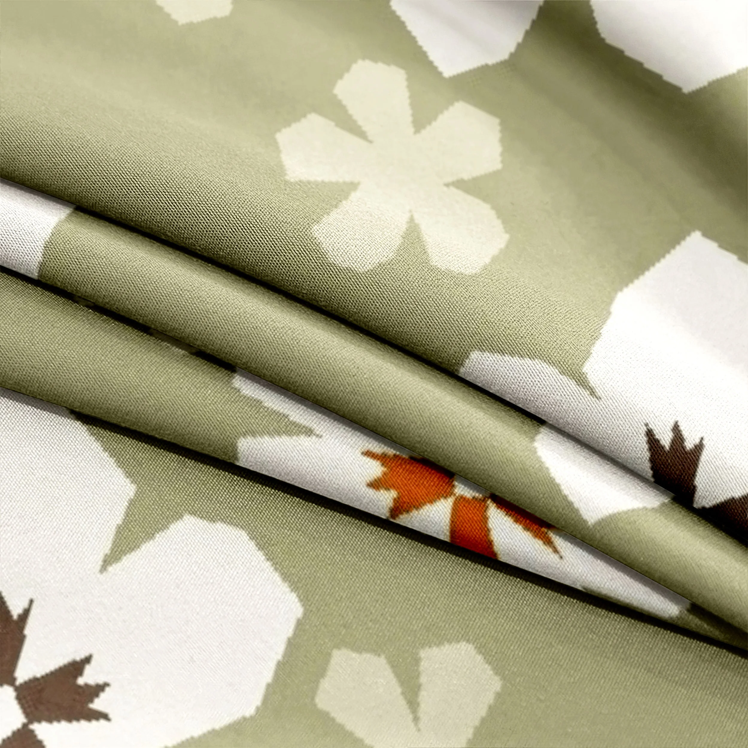 Bedding Fabric 100% Polyester Luxury Flower Bedding Set Home Textile Fabric