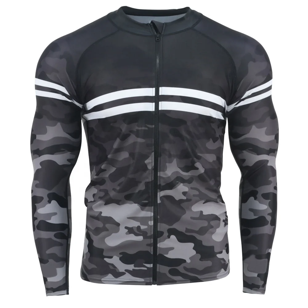 Hot Selling custom printed mma BJJ Rash Guard Design Your Own Full Sleeves Rash Guards Custom Sublimation Rash Guards for sale